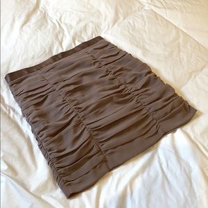 H&M Ruching high waisted skirt